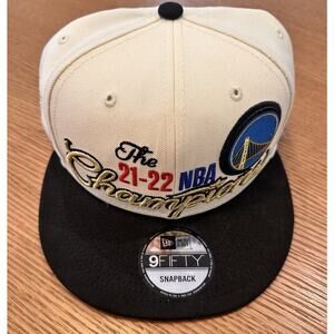 2022 Golden State Warriors Championship Hat New Era 9fifty Snapback White